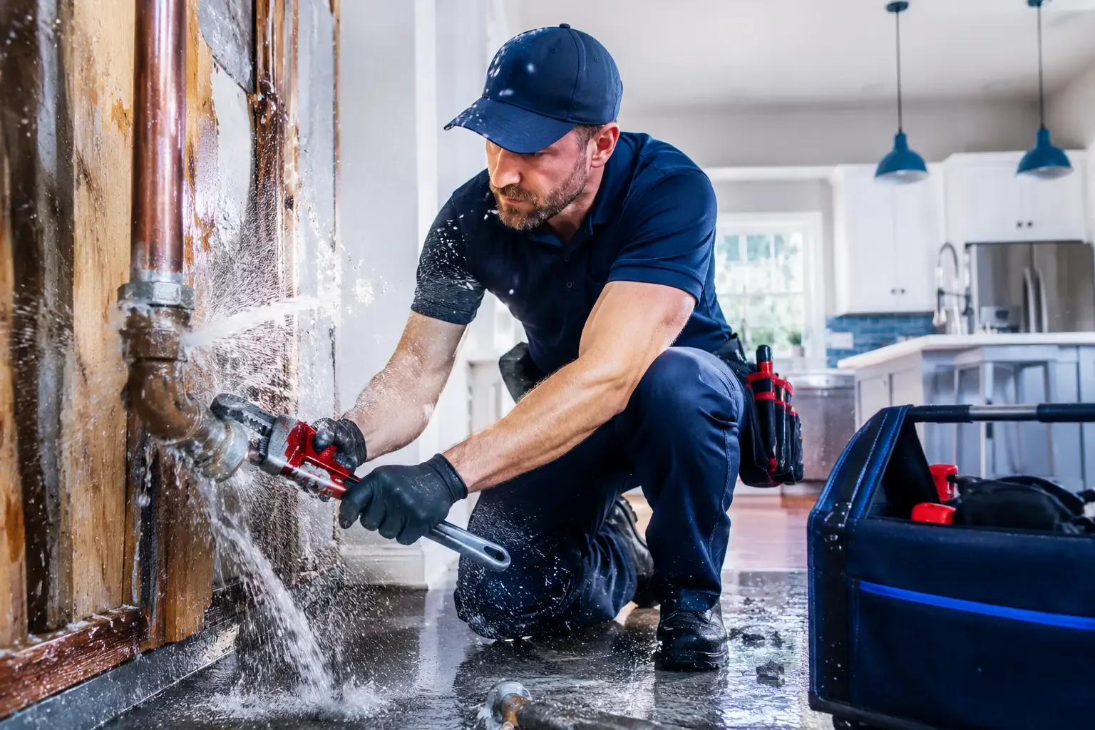 Local emergency pipe repair professionals in Martensdale, IA